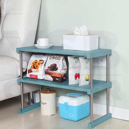 CASSA ชั้นวางของ ชั้นคร่อมไมโครเวฟ ชั้นวางของพลาสติก ชั้นวางของพลาสติกอเนกประสงค์