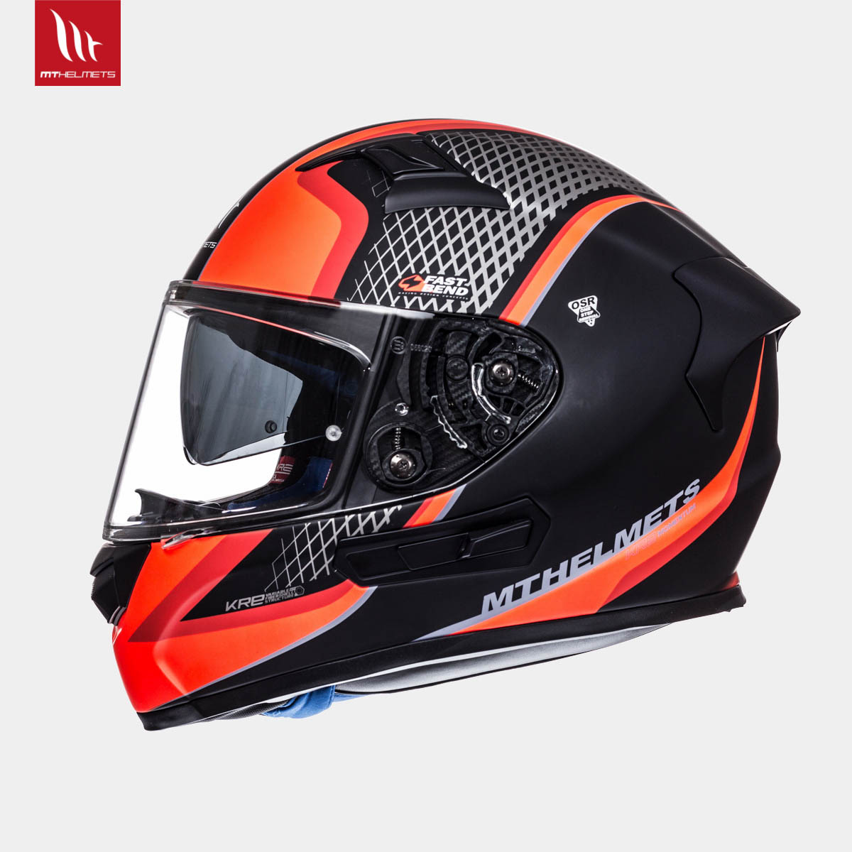 MT KRE SV Momentum Matt Black Titanium Intense Red