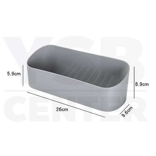 เซ็ต 3 ชิ้น ชั้นวางของ ชั้นวางของพลาสติก ชั้นวางของอเนกประสงค์ แบบติดผนัง รุ่น C245-S3P