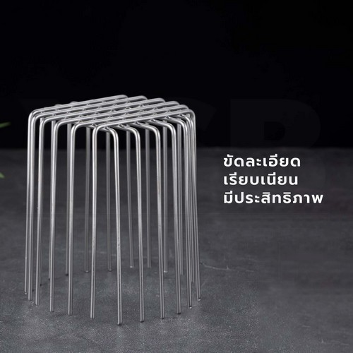 ตะแกรงระบายน้ำ นอกอาคาร กันขยะ กันเศษใบไม้ สแตนเลส 304 ( ลายเส้นหนากรวย) CM0129 - CM0132