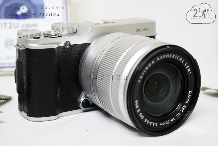 กล้อง Fujifilm X-A1 + เลนส์ 16-50 mm สี Silver