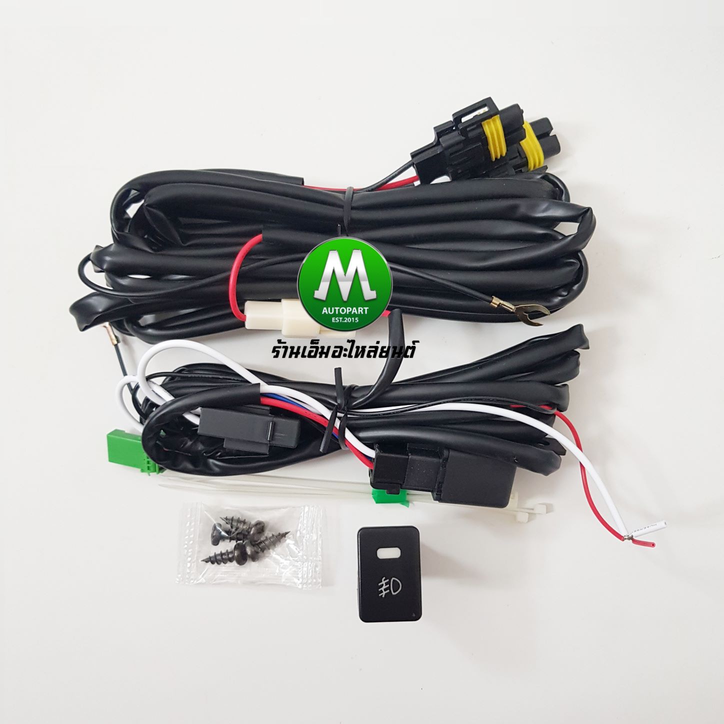 ไฟตัดหมอก ไฟสปอร์ตไลท์ TOYOTA HILUX REVO ROCCO 2018 2019 LED / โตโยต้า ร็อคโค่ (รับประกันสินค้า 3 เดือน)