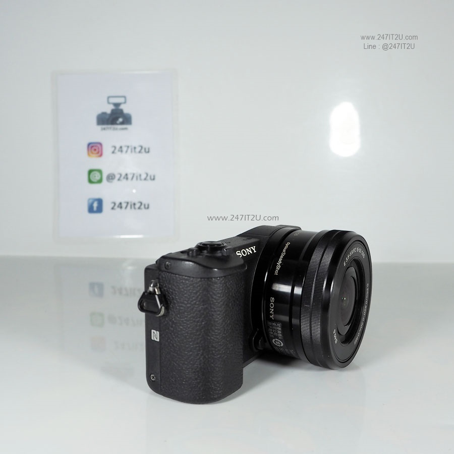 กล้อง SonyA5100 +เลนส์16-50mm สีดำ