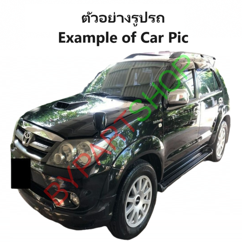 ไฟหน้า TOYOTA FORTUNER(ฟอจูนเนอร์) โคมเทาดำ ปี2004-2007 (งานแท้ TYC) (รหัส RS : BLACK) -ราคาต่อดวง-