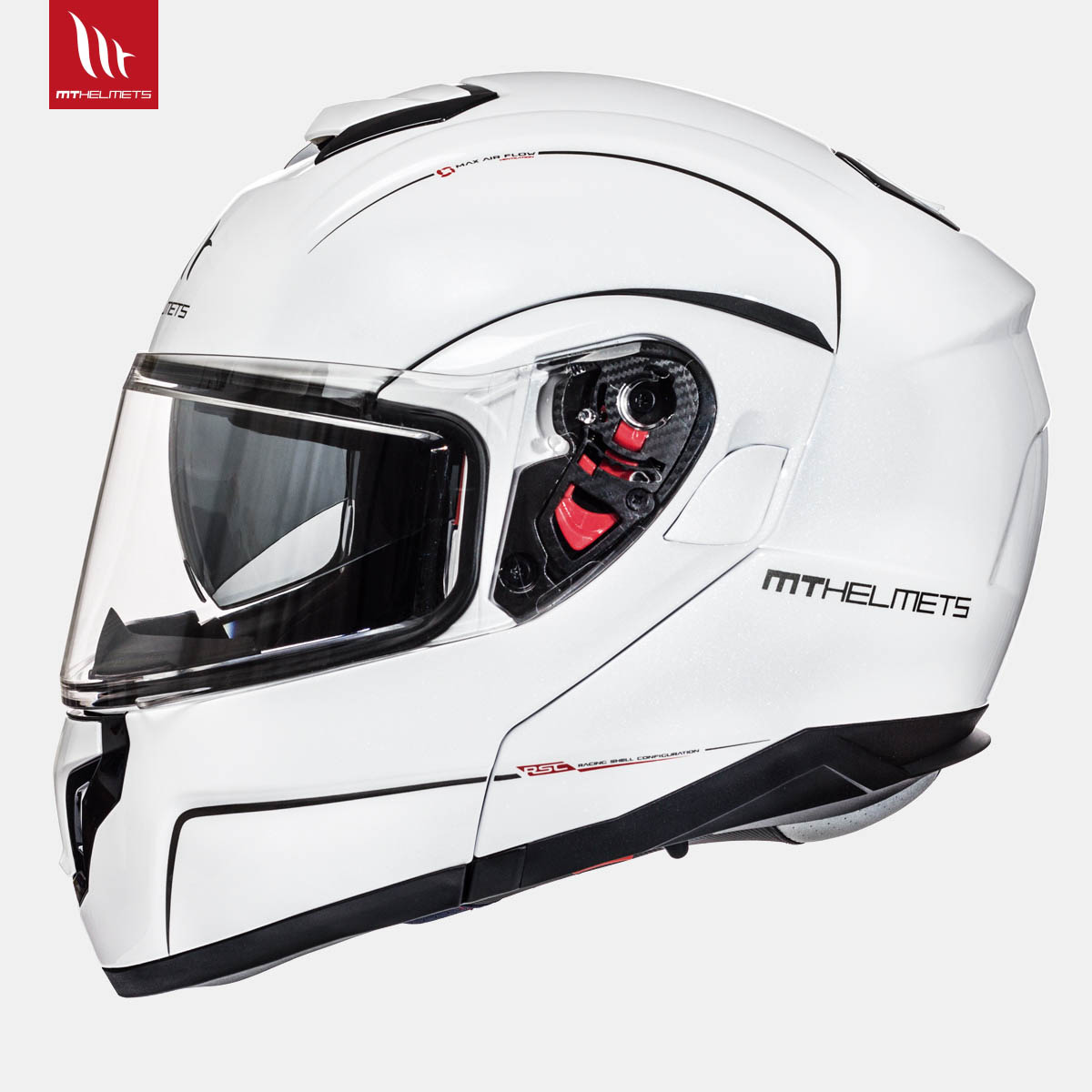 MT Atom Solid Gloss Pearl White