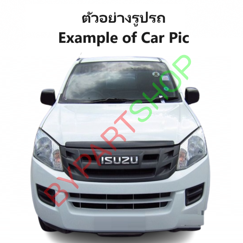กันชนท้าย ISUZU D-MAX ALL NEW(ออนิว)/BLUE POWER(บลูพาวเวอร์) ทุกรุ่น ทรงศูนย์ ชุบโครเมียม ปี2012-2019 (รหัส:448,333)