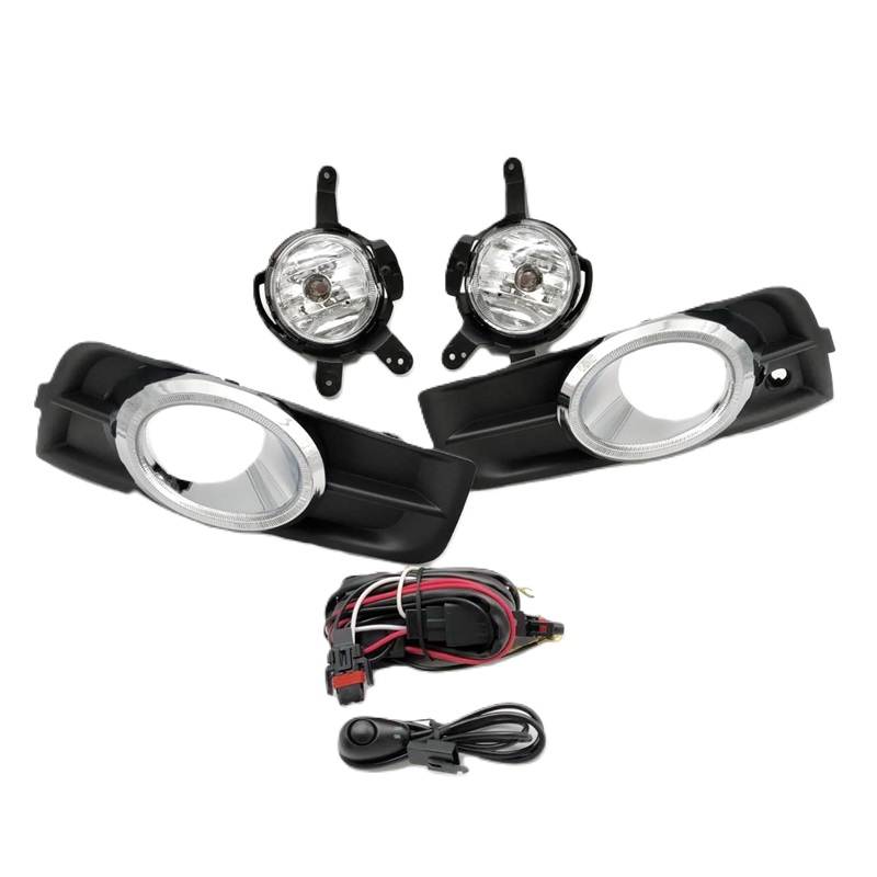 ไฟตัดหมอก/ไฟสปอร์ตไลท์ CHEVROLET CRUZE(ครูซ) ฝาครอบโครเมียม ปี2009-2012 (ครบชุด) (รับประกัน 6เดือน) (CV351E)