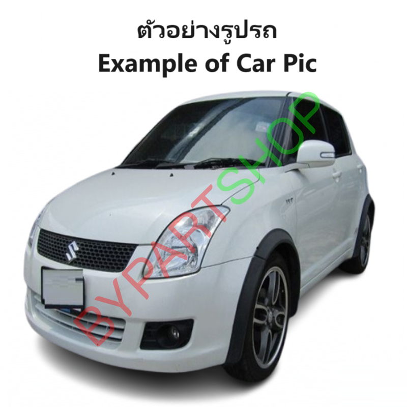 ไฟตัดหมอก/ไฟสปอร์ตไลท์ SUZUKI SWIFT(สวิฟท์) รุ่นที่2 ฝาครอบดำ ปี2008-2011 (ครบชุด) (รับประกัน 6เดือน) (SZ186)