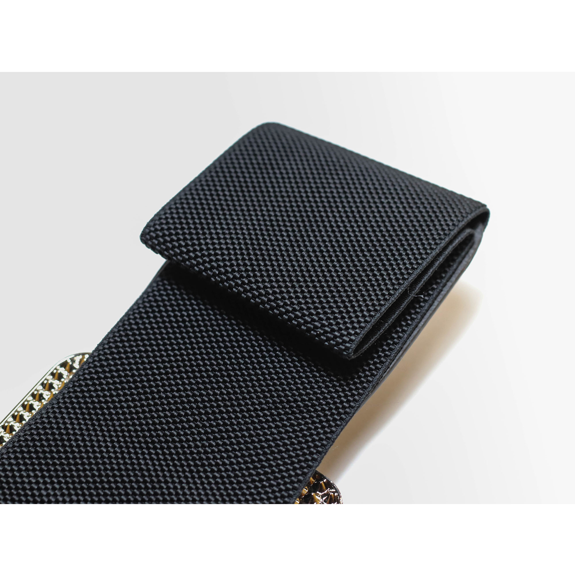 เข็มขัดยางยืดแฟชั่นเพชรเส้นใหญ่ของผู้หญิงสวย