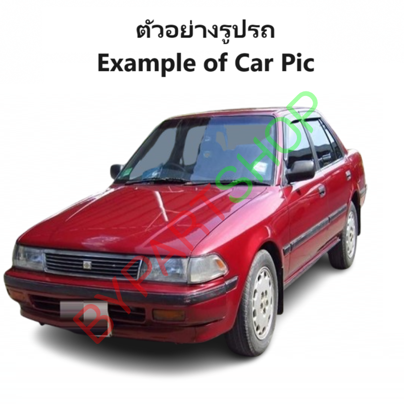 หม้อน้ำ TOYOTA CORONA AT181-ST171/172 เครื่อง 1.6cc หนาพิเศษ 26มิล เกียรออโต้(กระปุกใส่ได้) (เหล็กทองแดงทั้งใบ)