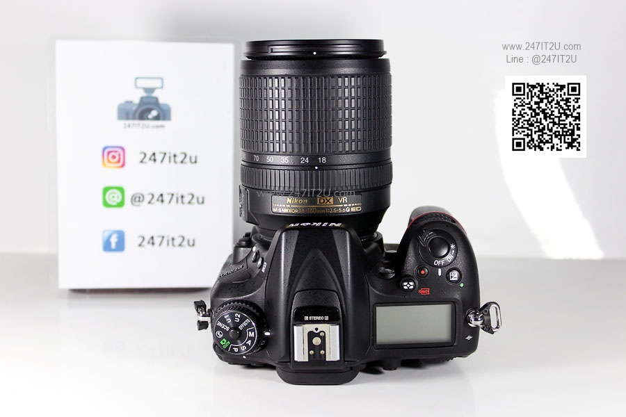 Nikon D7200 พร้อมเลนส์ 18-140mm f3.5-5.6 VR