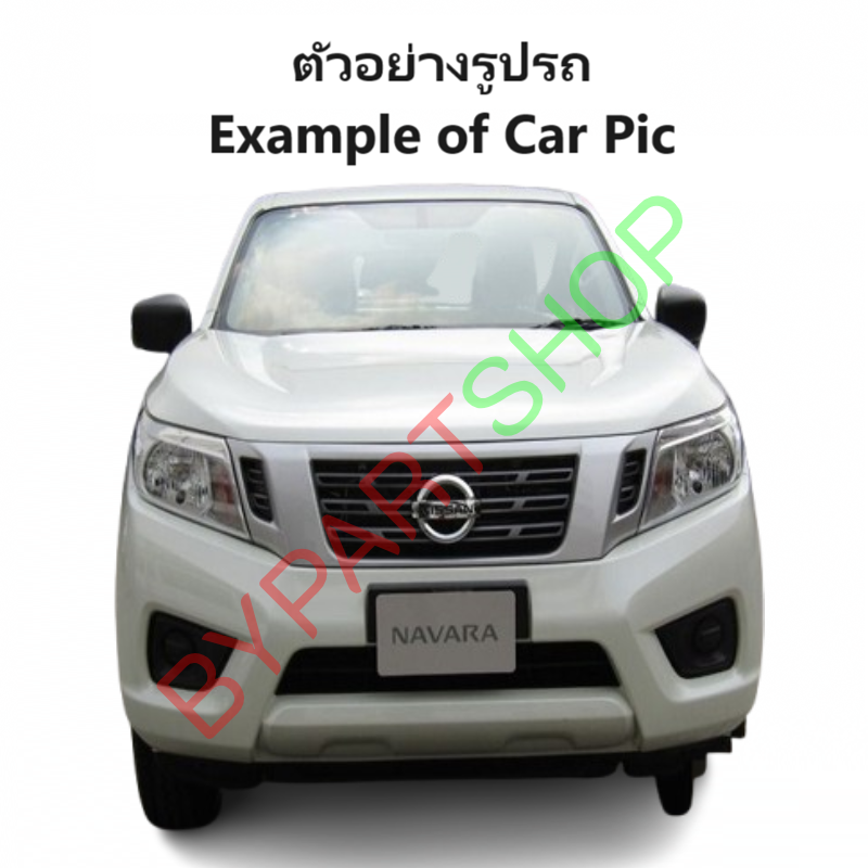 หน้ากระจัง NISSAN NAVARA(นาวาร่า) NP300 สีเทา ไม่มีโลโก้ ปี2015-2020 (รหัส:NP300'15เทา)