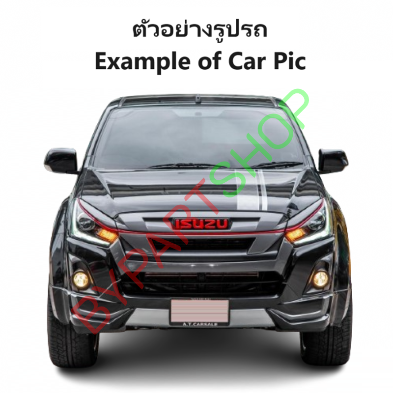 ไฟหน้า ISUZU D-MAX STEALTH(สเทลธ์) โปรเจคเตอร์ คิ้วดำ-แดง ปี2018-2019 (งานO.E.M เทียบห้าง) -ราคาต่อดวง-