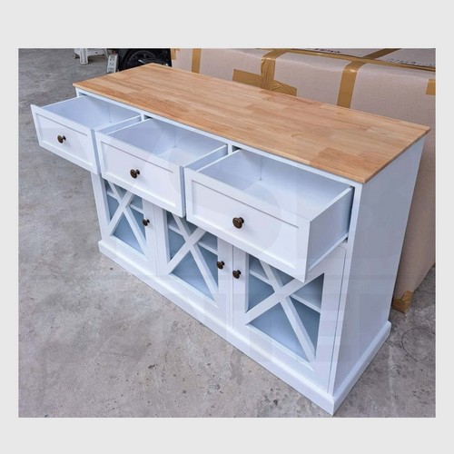 ตู้เก็บของเปิด-ปิด พร้อมลิ้นชักสไตล์มินิมอล 3 ประตู 3 ลิ้นชัก (ไม่ต้องประกอบ) PT026 - PT027