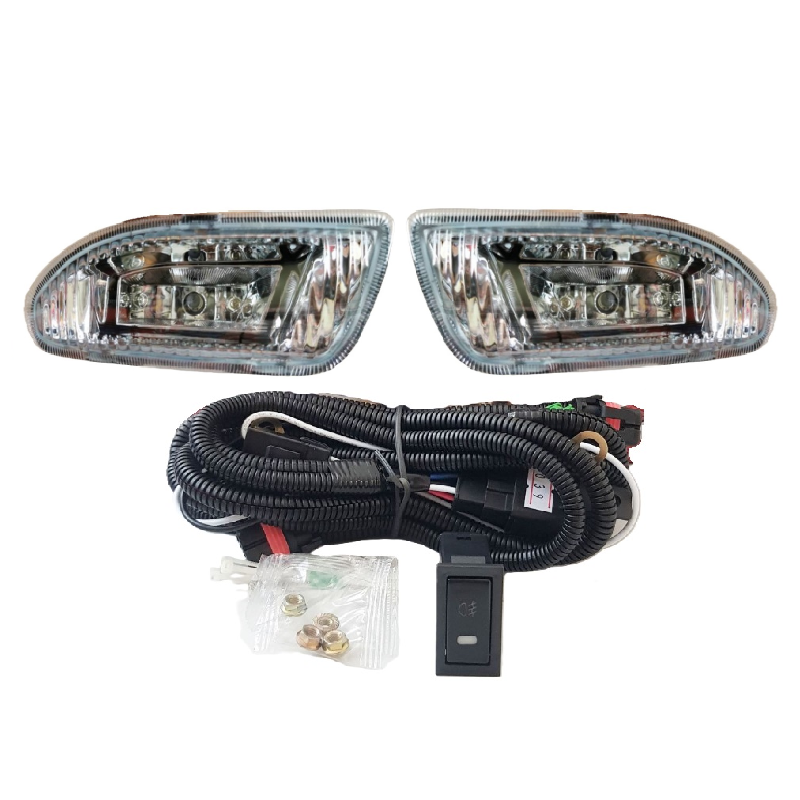 ไฟตัดหมอก/ไฟสปอร์ตไลท์ TOYOTA TIGER D4D(ดีโฟร์ดี) 4WD พร้อมหลอด+ชุดสายไฟ ปี2001-2004 (ครบชุด) (รับประกัน 6เดือน) (TY015)