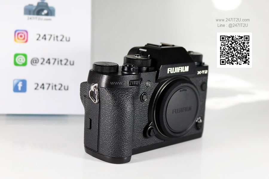 Fujifilm X-T2 Body สีดำ พร้อมแฟลช