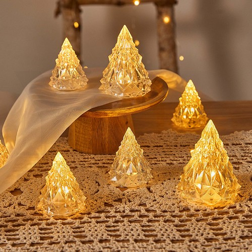 ไฟตกแต่ง คริสต์มาส ไฟประดับวันคริสต์มาส ของแต่งบ้าน วันปีใหม่ ทรงต้นคริสต์มาส B1S123 - B1S124