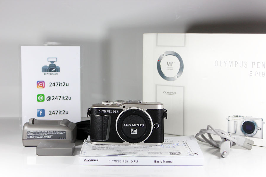 Olympus E-PL9 Body สี silver ปกศ.