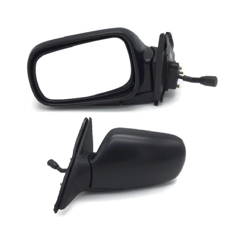 กระจกมองข้าง HONDA CITY(ซิตี้) โฉมแรก/โฉมType Z รุ่นปรับมือ(ปรับใน) สีดำ ปี1996-2002 -ราคาต่อข้าง-