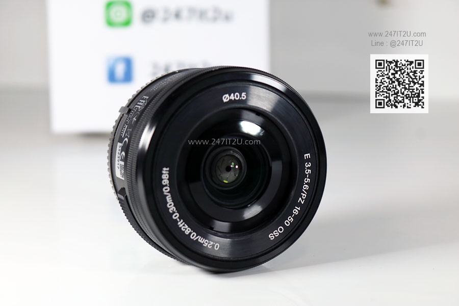 เลนส์ Sony 16-50mm สีดำ
