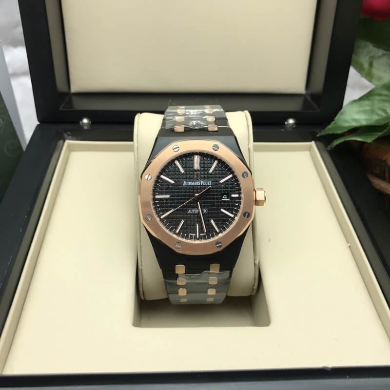 นาฬิกา Audemars Piguet Royal Oak Offshore สายแสตนเลสสีดำ