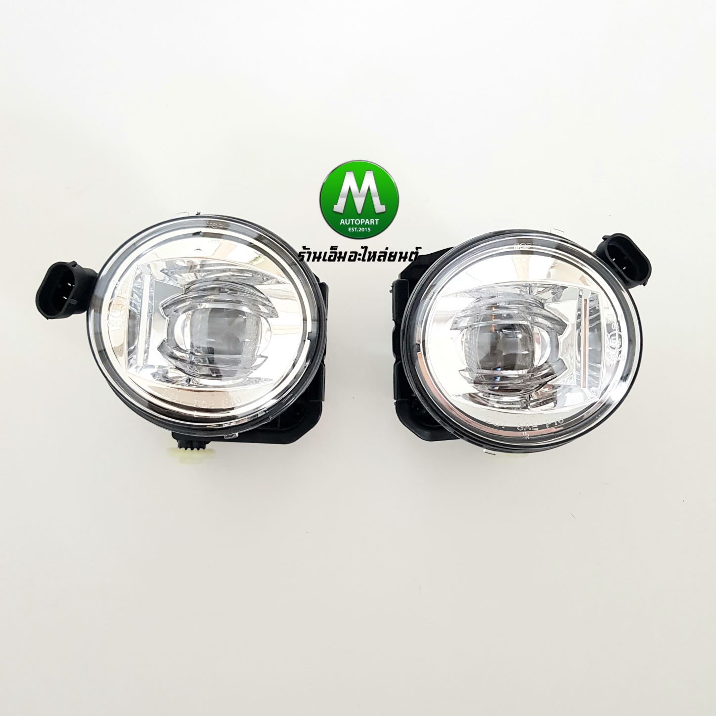 ไฟตัดหมอก ไฟสปอร์ตไลท์ โคม LED ISUZU MU-X MUX 2014 2015 2016 พร้อมฝาครอบเดย์ไลท์ ไฟเลี้ยว อีซูซุ มิวเอ็กซ์ รับประกันสินค้า 3 เดือน