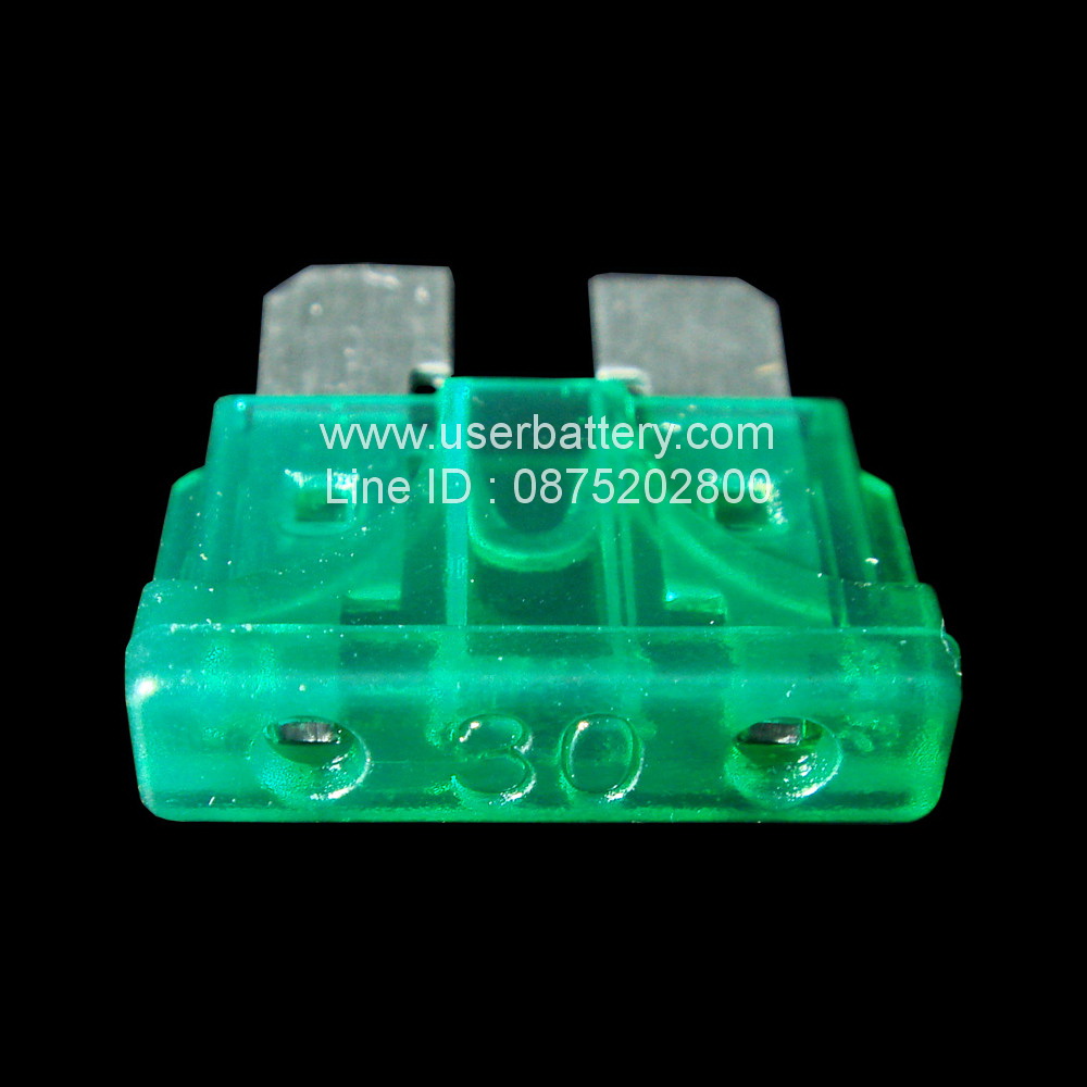 ฟิวส์สแตนดาส ฟิวส์เสียบ 30 แอมป์ Standard Type 10 ตัว/แพ็ค