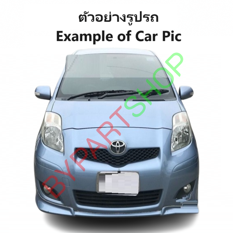 หม้อน้ำ TOYOTA YARIS(ยาริส) Gen1 หนาพิเศษ 26มิล ปี2006-2013 เกียรออโต้ (อลูมิเนียมทั้งใบ) (10016/26PP)