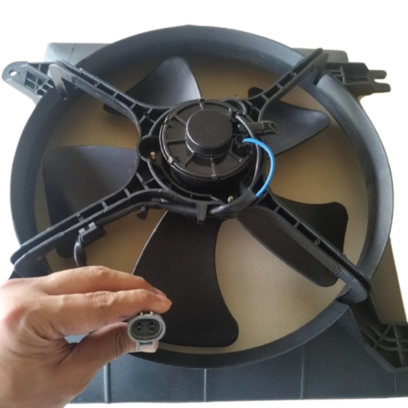 บังลมหม้อน้ำ(ฝั่งพัดลมหม้อน้ำ) CHEVROLET OPTRA(ออพตร้า) พร้อมใบพัดลม+มอเตอร์ ครบชุด ปี2003-2013