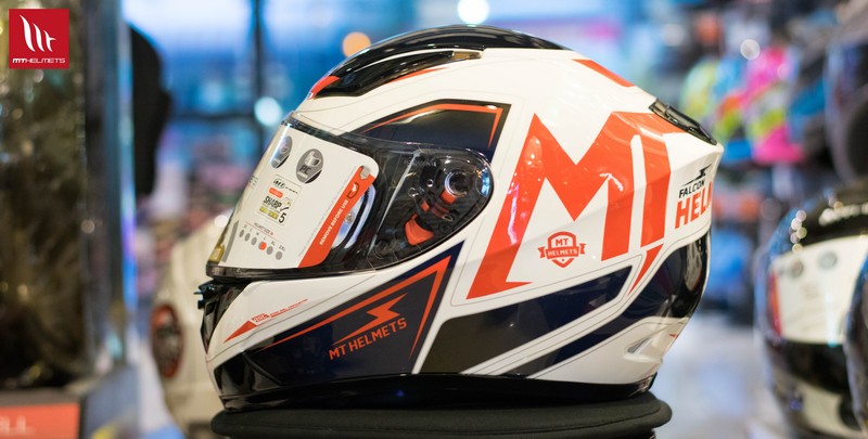 MT Revenge Falcon Gloss White Blue Red