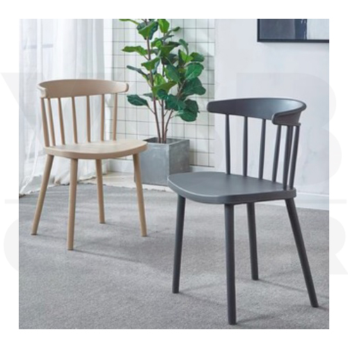 เก้าอี้พลาสติก เก้าอี้ Winsor เก้าอี้ทานอาหาร เก้าอี้ร้านกาแฟ สไตล์โมเดิร์น