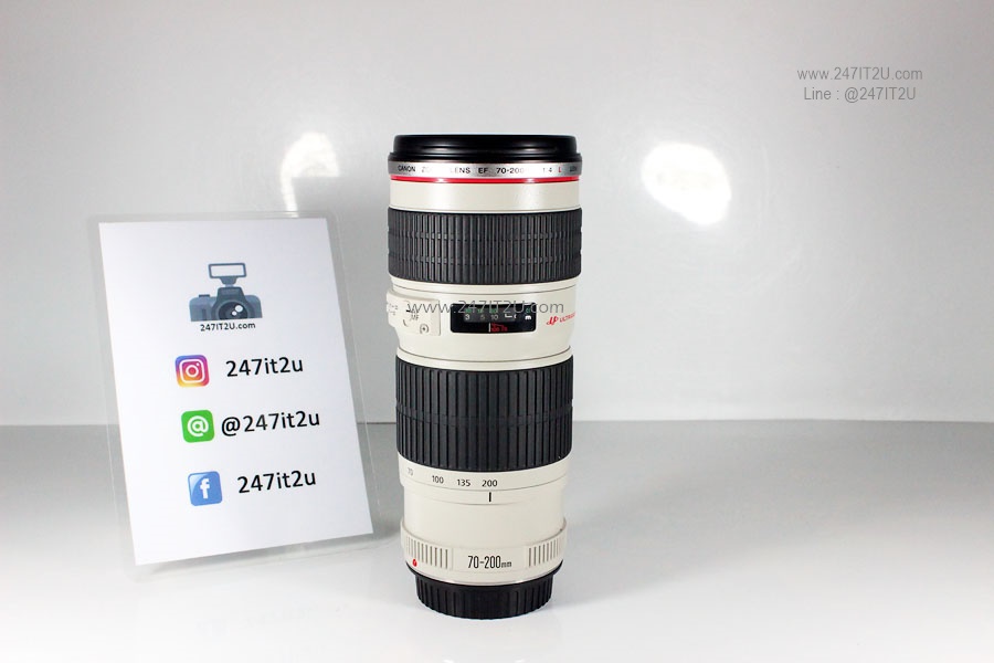 เลนส์ Canon 70-200 f4L USM ครบกล่อง