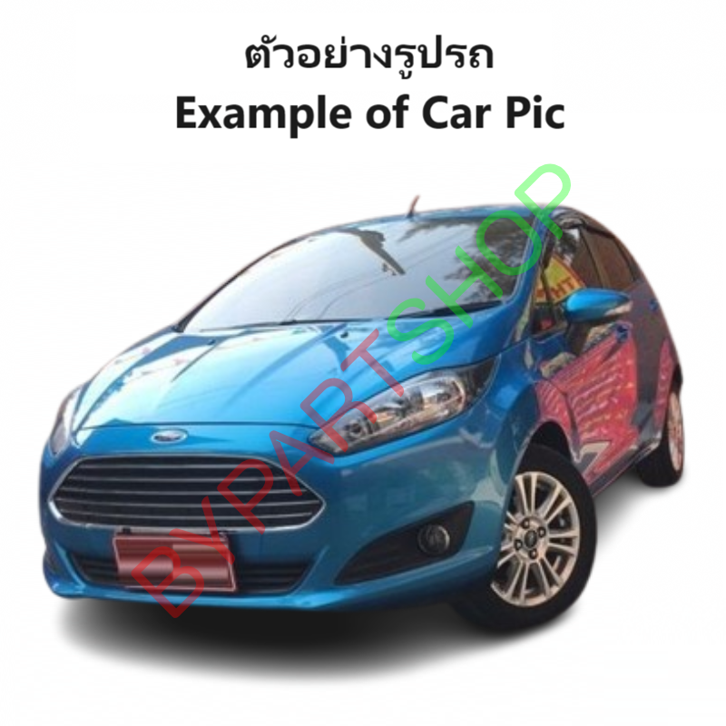 บังลมหม้อน้ำ FORD FIESTA(เฟียสต้า) 1.4-1.6cc พร้อมใบพัดลม+มอเตอร์+รีซีสเตอร์ ปี2008-2016 (ครบชุด)