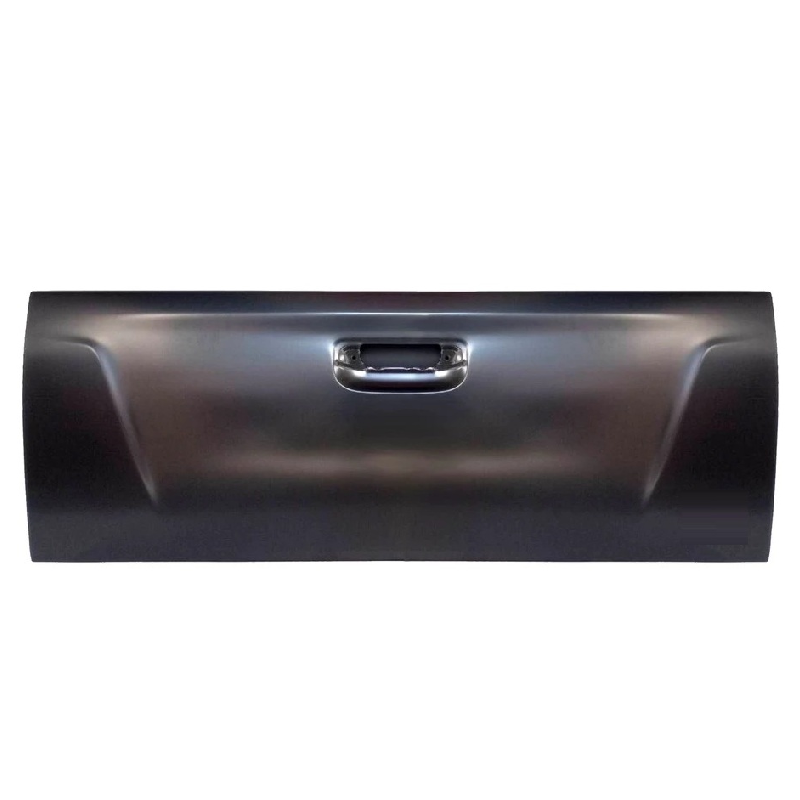 ฝาท้าย ISUZU D-MAX ALL NEW(ดีแม็ก ออนิว) แบบเปิดกลาง เหล็กดำ(หนาเทียบแท้ ไม่ทำสี) ปี2012-2015