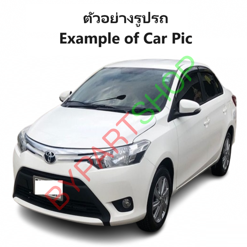 ไฟตัดหมอก/ไฟสปอร์ตไลท์ TOYOTA VIOS(วีออส) โฉมที่3 ฝาครอบดำ ปี2013-2016 (ครบชุด) (รับประกัน 6เดือน) (TY606)