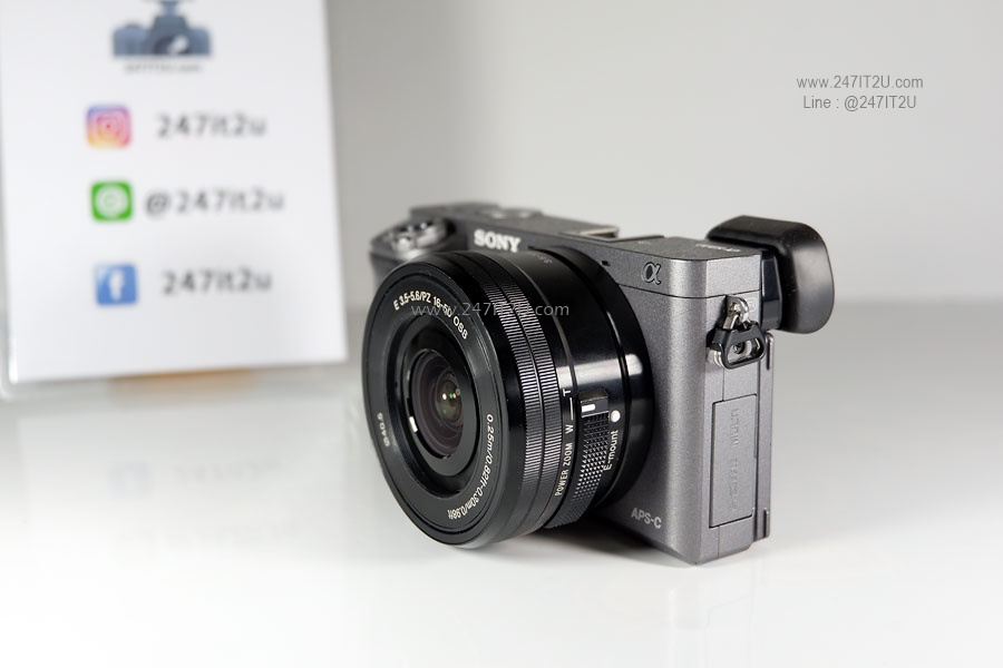 Sony A6000+เลนส์16-50mm ชัตเตอร์ 6,8xx ครั้ง สีsilver
