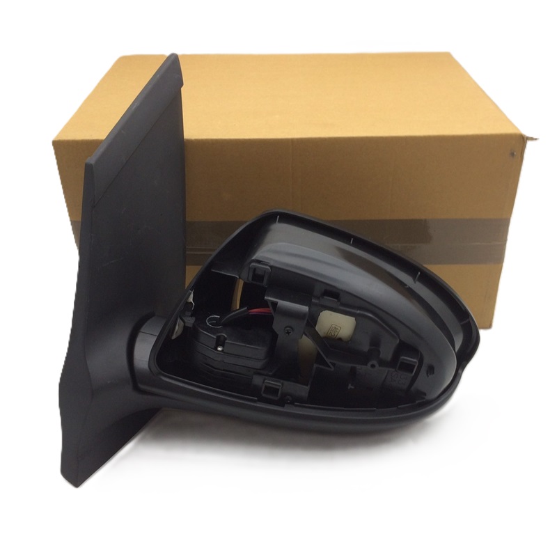 กระจกมองข้าง MAZDA2(มาสด้า2) โฉมแรก รุ่นปรับไฟฟ้า 3สาย ฝาครอบสีพื้น(ไปทำสีเอง) ปี2009-2014 -ราคาต่อข้าง-