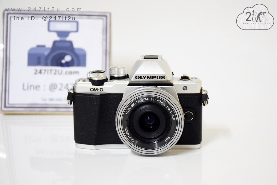 กล้อง Olympus OM-D EM10 mark 2 พร้อมเลนส์ 14-42mm f3.5-5.6 แถมกระเป๋ากล้อง