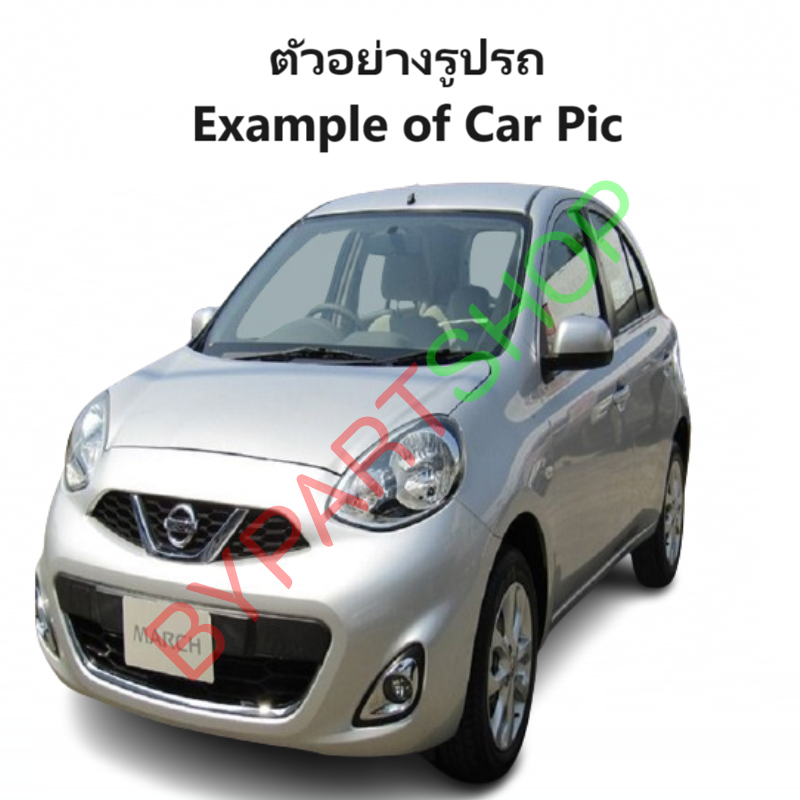 -แท้ศูนย์- กระจกมองข้าง NISSAN MARCH(มาร์ช) รุ่นปรับ+พับไฟฟ้า 5สาย ปี2010-2021 (ไม่รวมฝาครอบ) -ราคาต่อข้าง-