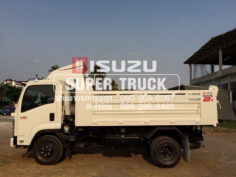 ISUZU FRR 210 แบบกระบะดั้มพ์ (ช่วงต่อยาว 4.2เมตร)