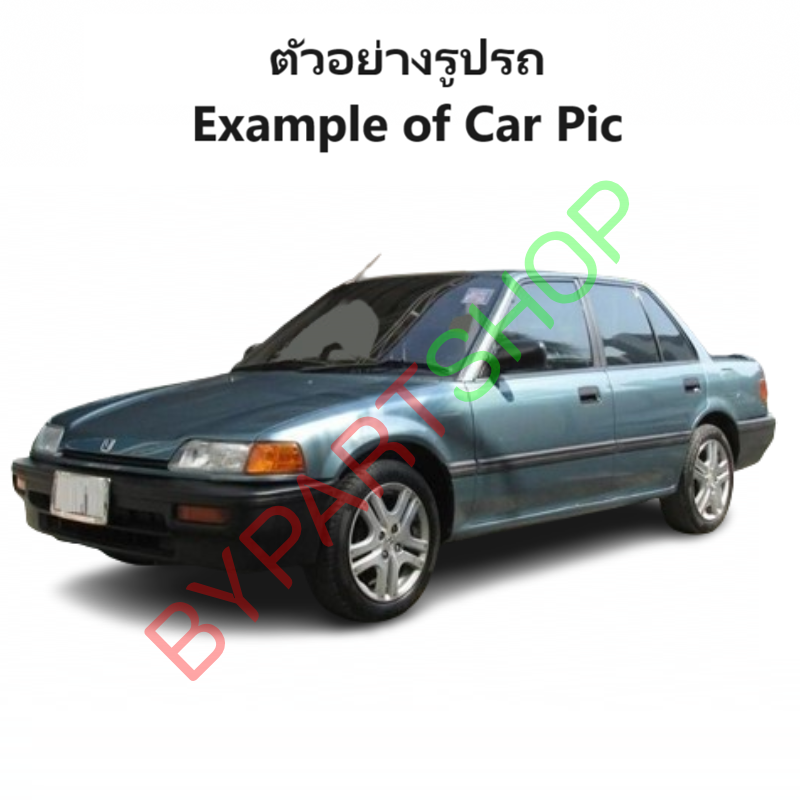 กระจกมองข้าง HONDA CIVIC(ซีวิค) EF โฉมที่1,2 รุ่นปรับมือ(ปรับใน) สีดำ ปี1988-1991 -ราคาต่อข้าง-