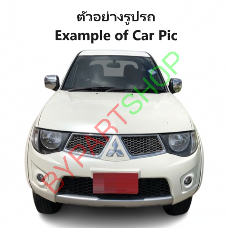 ฝาท้าย MITSUBISHI TRITON PLUS(ไทรทัน พลัส) เปิดกลาง มีรูไฟเบรค ขอบหยัก เหล็กดำ(หนาเทียบแท้ ไม่ทำสี) ปี2008-2014