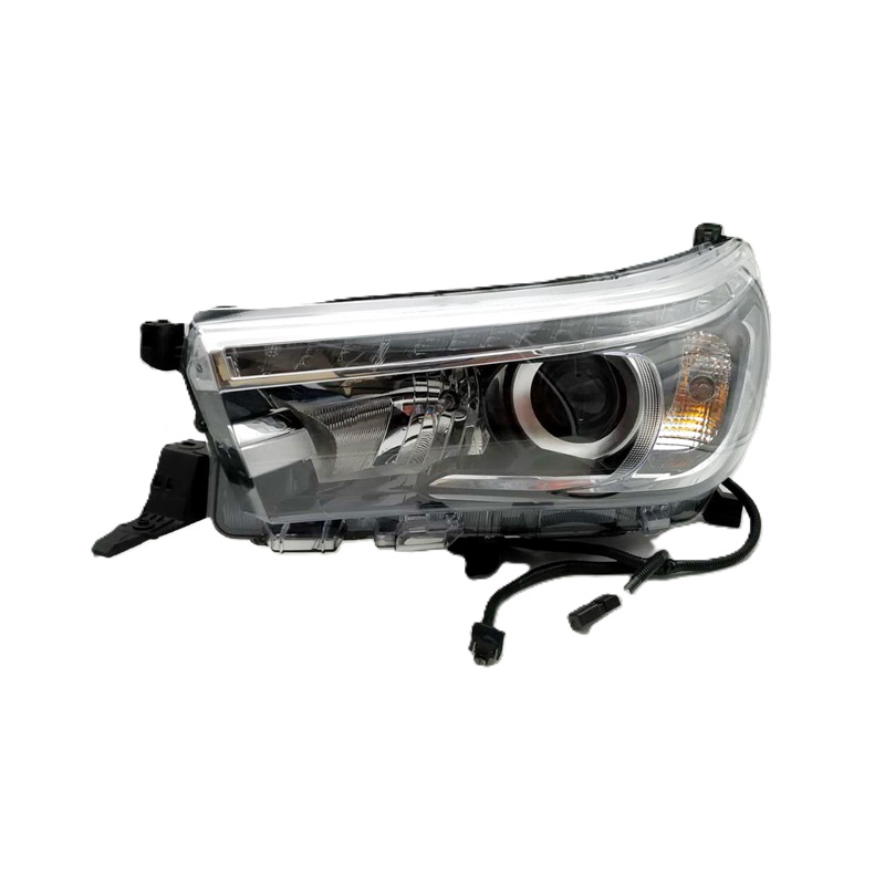 ไฟหน้าแต่ง TOYOTA REVO(รีโว่) โปรเจคเตอร์ LED แปลงสายสำเร็จรูป ปี2015-2019 (ครบชุด:คู่) -สำหรับแปลงใส่แทนไฟธรรมดา ฮาโลเจน(H4)-