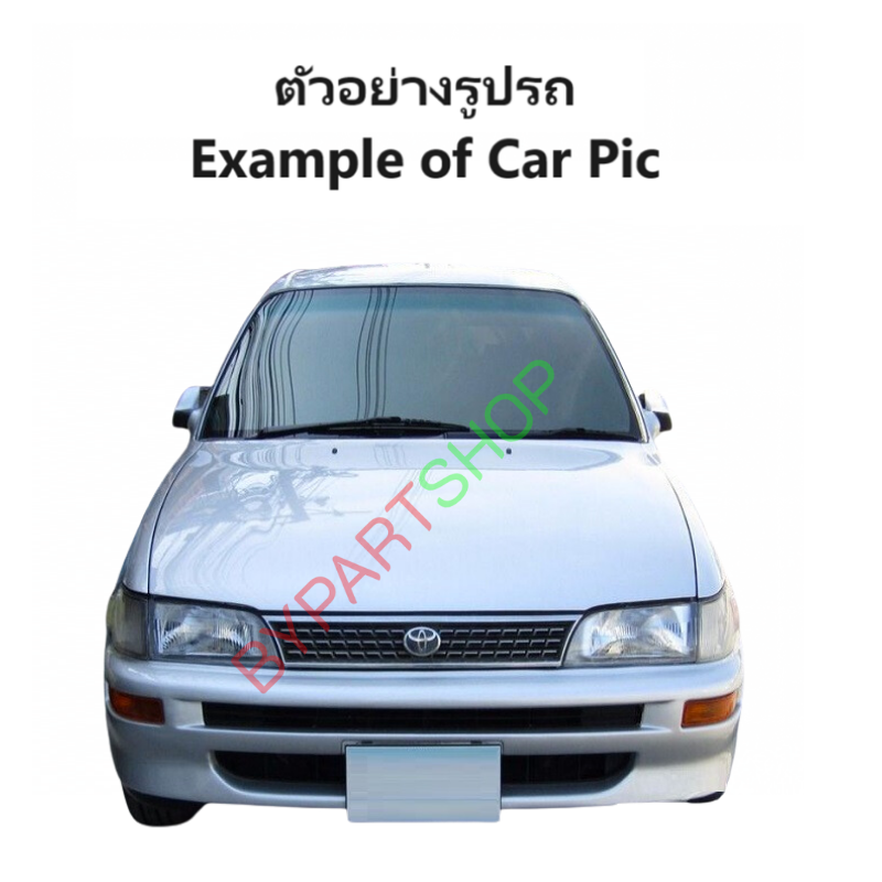 ไฟหน้า+ไฟมุม TOYOTA COROLLA(โคโรล่า) AE100/101/102(สามห่วง) งานแต่ง จอใส ลายเพชร (ครบชุด)