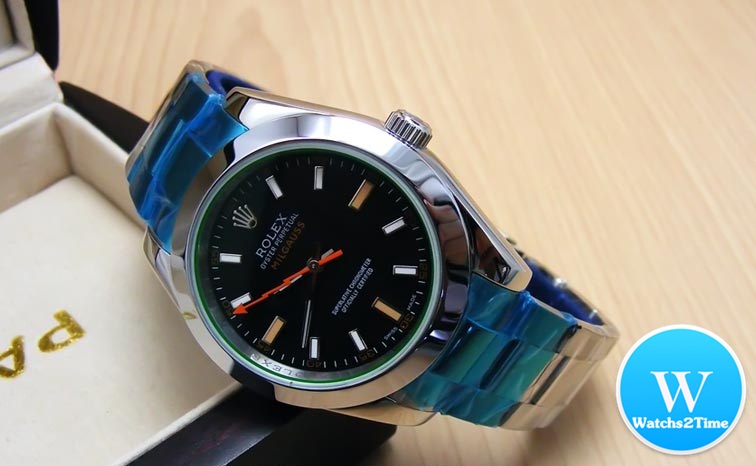 นาฬิกา Rolex THE MILGAUSS Green Sapphire Crystal 40 mm. Ref.116400GV