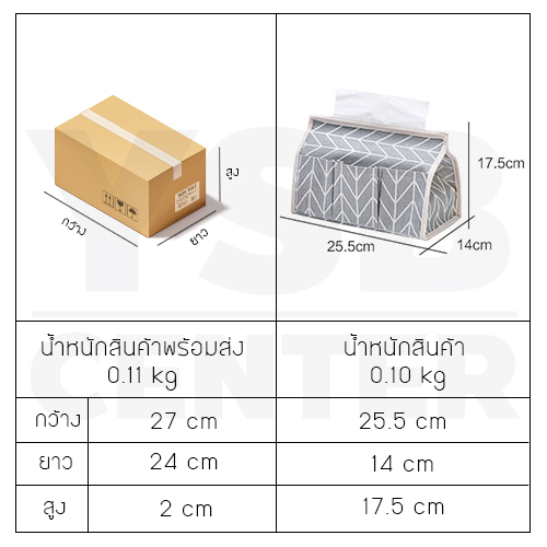 กล่องใส่ทิชชู่ ที่ใส่กระดาษทิชชู่ ของแต่งบ้าน ห้องรับแขก