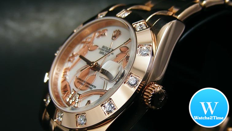 นาฬิกา Rolex Datejust Special Edition Everose Gold White Mother of Pearl Dial