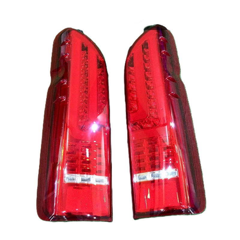 ไฟท้ายแต่ง TOYOTA COMMUTER(คอมมูเตอร์)/VENTURY(เวนจูรี่) LIGHT BAR STYLE ฝาแดง ปี2005-2018 คู่ (ซ้าย-ขวา)