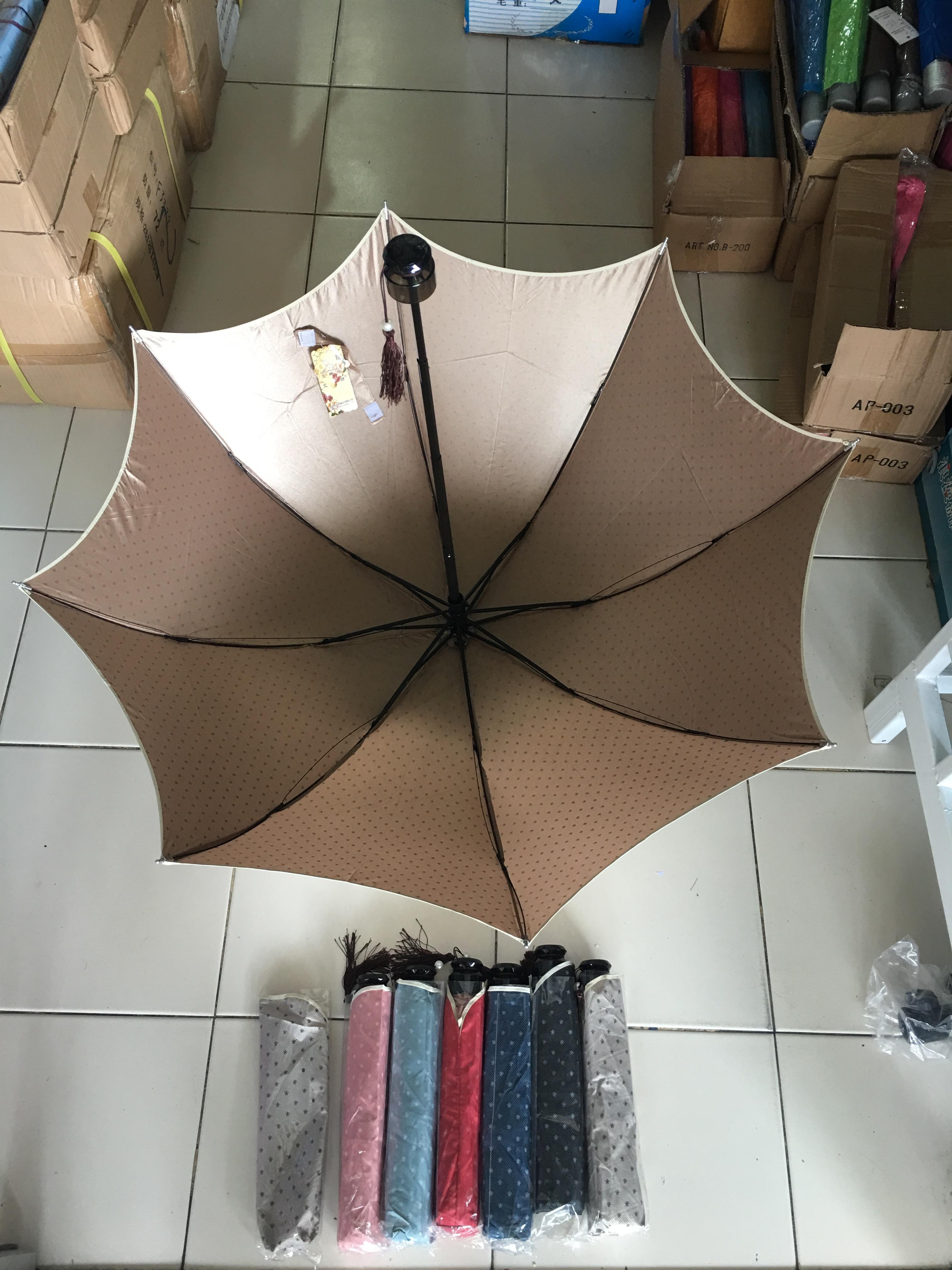 ร่มโค้งแฟชั่นมียูวี รหัส3419