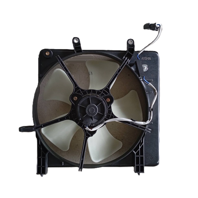 บังลมหม้อน้ำ HONDA JAZZ(แจ๊ส) โฉมแรก GD พร้อมใบพัดลม+มอเตอร์ ครบชุด ปี2003-2007